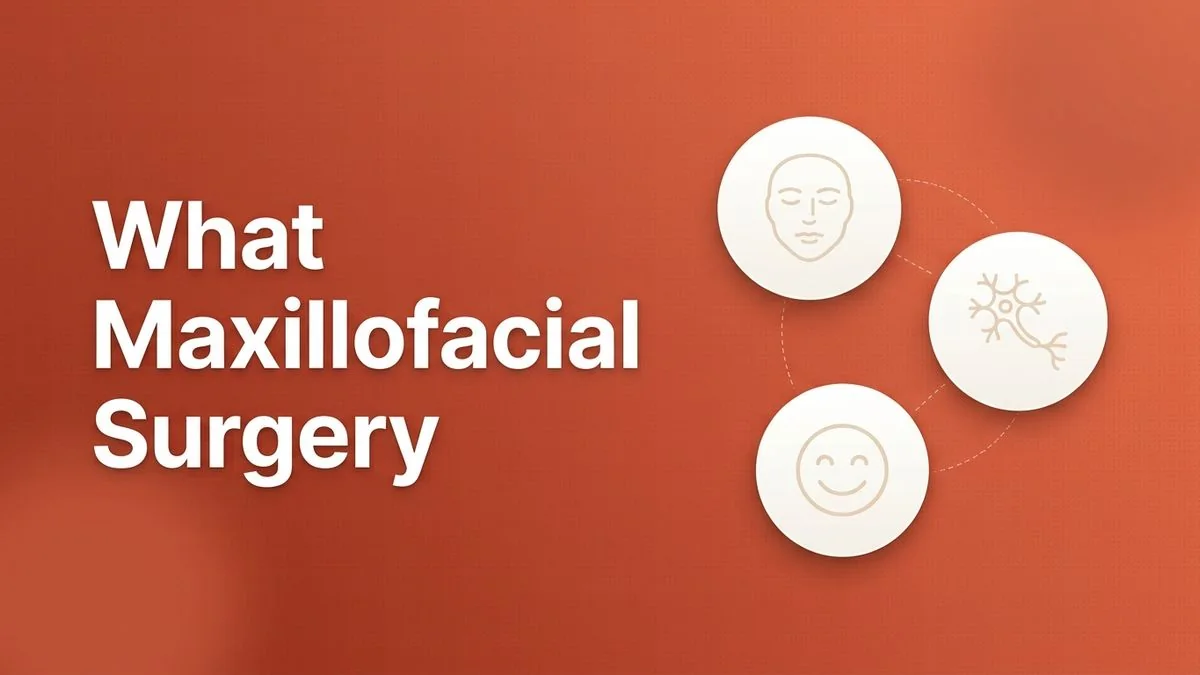 What is Oral and Maxillofacial Surgery? A Chennai Guide